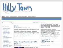 Tablet Screenshot of hillytown.com